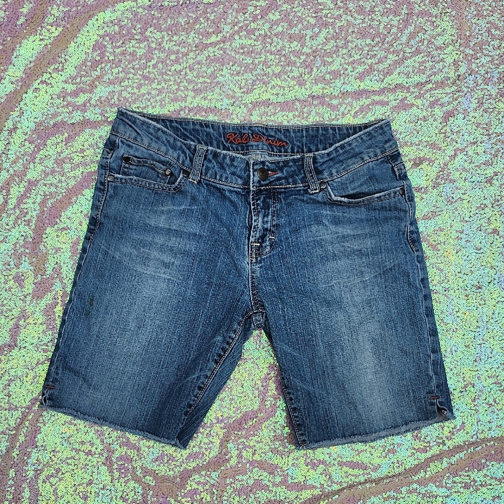 Kali Blue Denim Shorts Size 7!!